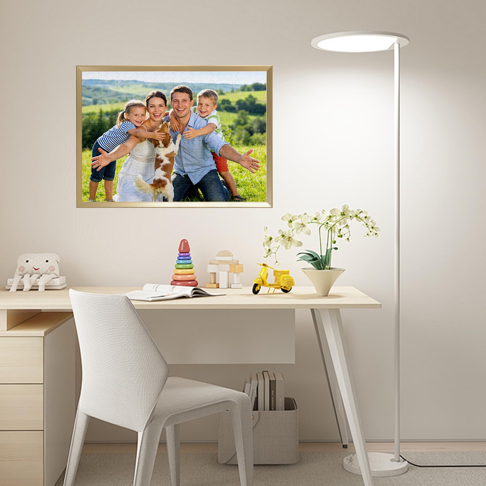 Puzzle Personalizado con Fotos – CREA tu Puzle Personalizado con Imagen, Regalo para Pareja, Familia o Amigos, Puzzle con Foto Personalizable para Cumpleaños, Aniversario o Navidad