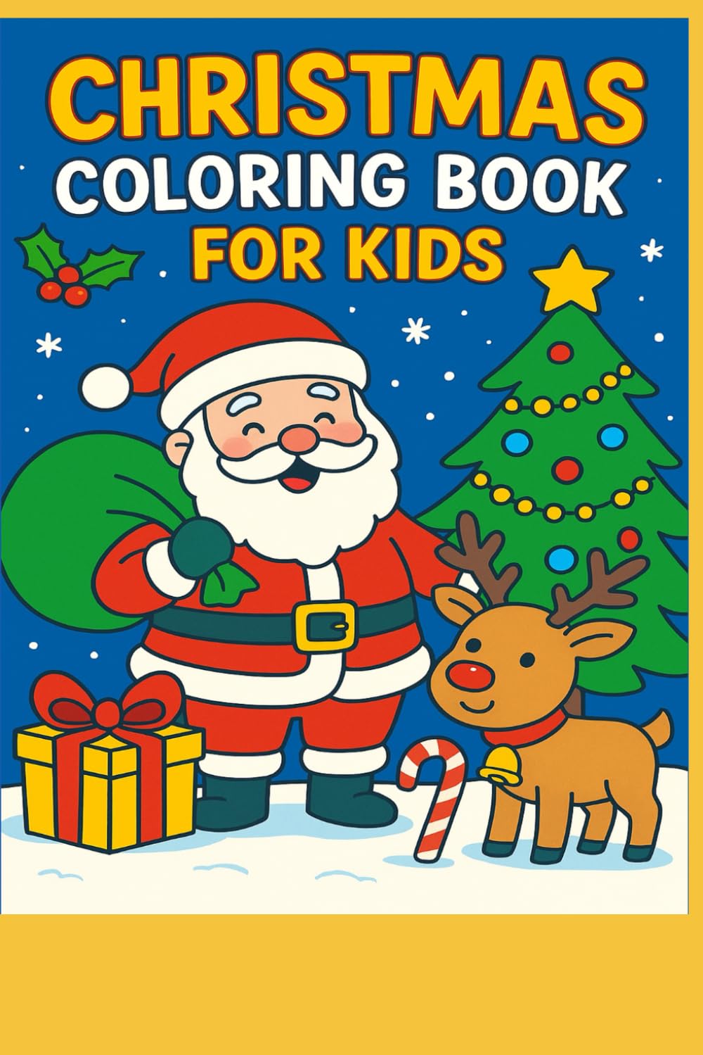 Merry Christmas Coloring Book