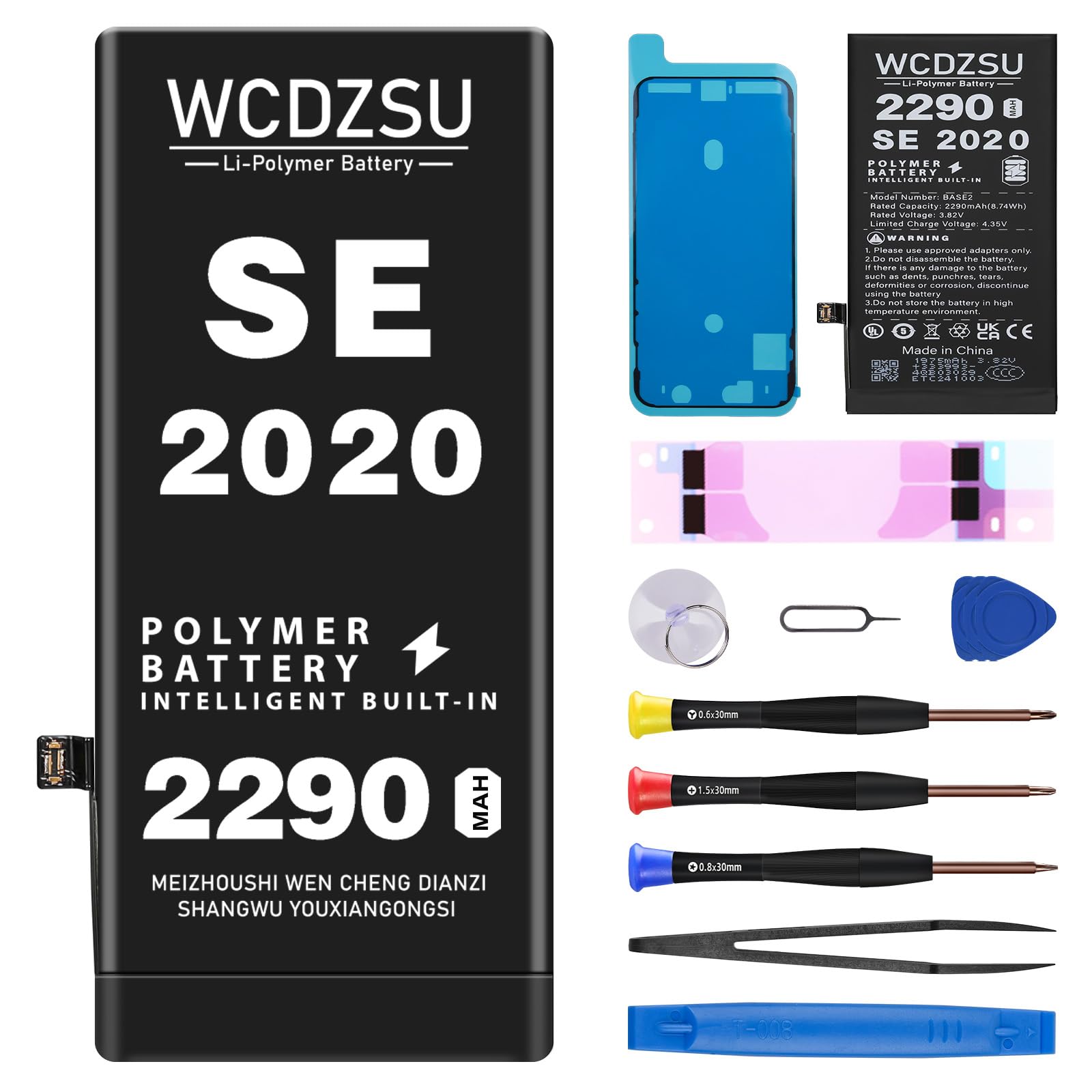 Amazon.com: WCDZSU Battery Replacement for iPhone SE 2nd