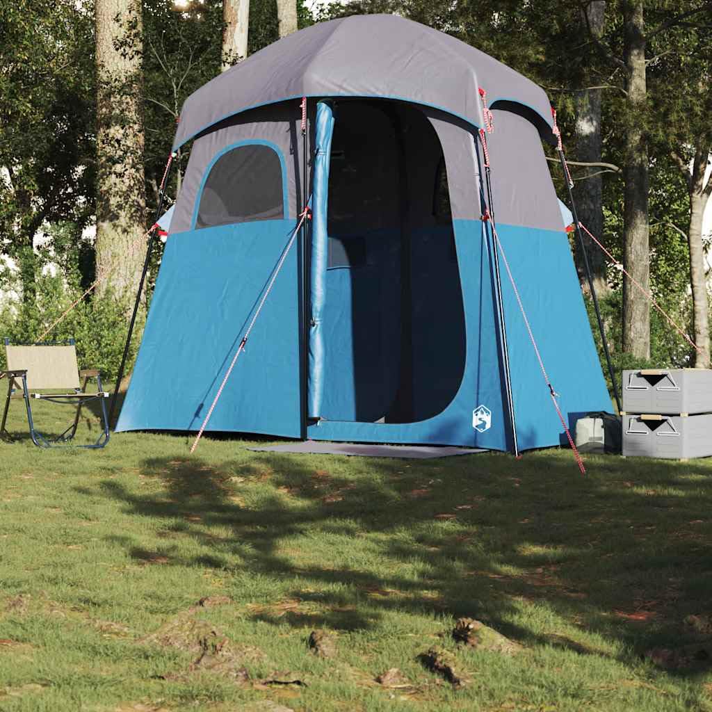 Genérico Tienda de Ducha para 2 Personas Impermeable Azul,Deportes,Actividades al Aire Libre,Camping y Senderismo,Tiendas de campaña-4009534