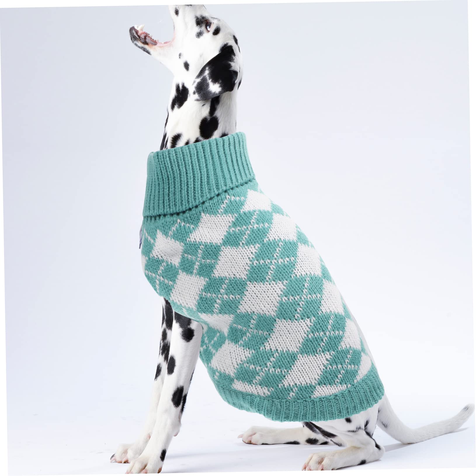 minkissy 4pièces Pull pour Chien Manteau Chaud à Carreaux pour Animaux De Compagnie Vêtements Hiver pour Petits Moyens Et Chiens