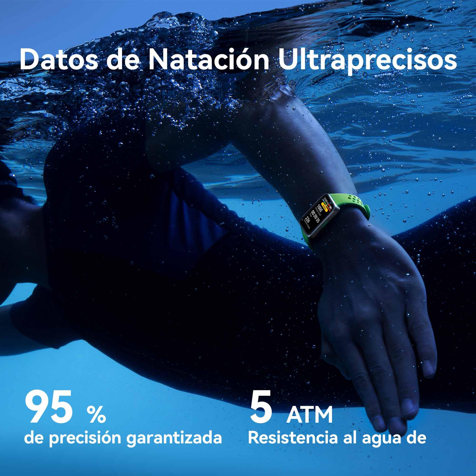 HUAWEI Band 10 Smartwatch, Monitorización de Actividad Física con IA, Análisis del Sueño a Nivel Profesional, VFC Promedio y Datos sobre el Sueño, iOS y Android, 14 Días de Autonomía, Negro