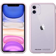 Pelican Guardian Phone Case for Apple iPhone 11 Clear/Purple