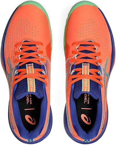 Miniatura 4 de ASICS Tenis para hombre Coral Vívido Cobalto Oscuro,Saba Blue Verde Vital,Pino brumoso blanco,Blanco Vivid Coral,https://www.amazon.com/dp/undefined