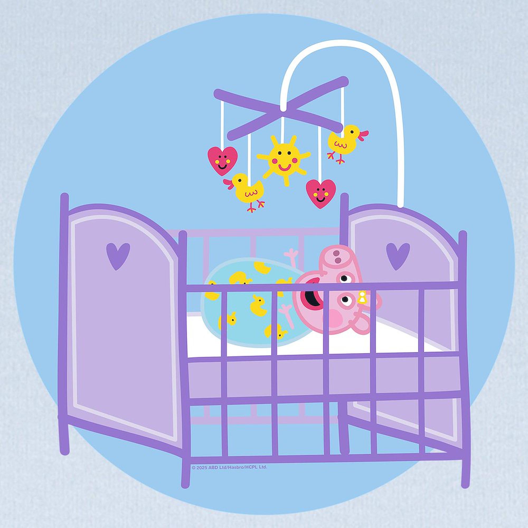 CafePress Peppa Pig: Crib Giggles Baby Blanket, Super Soft Newborn Swaddle