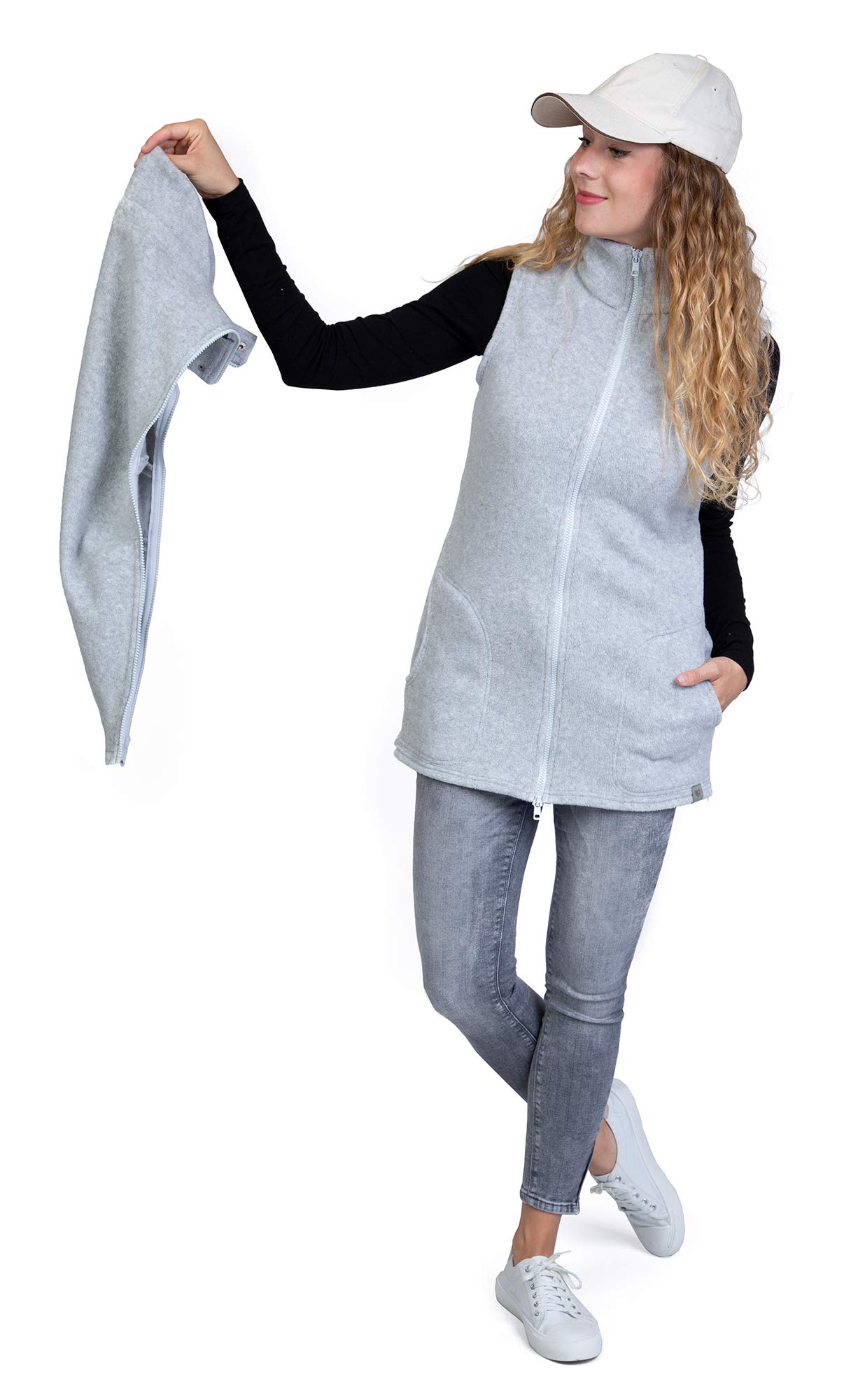 Viva la Mama - Trageweste aus Fleece, Winter Zusatzweste für Tragejacken - RERIK