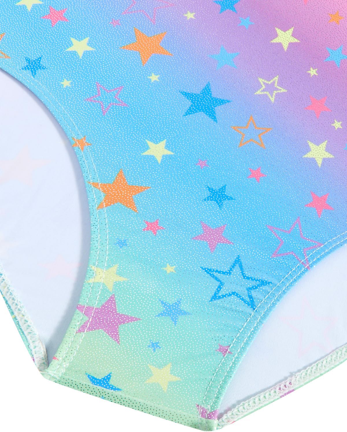 JiAmy Gymnastics Leotards for Girls Sparkly Biketards Unitards with Shorts Dance Ballet Tumbling Outfits For 3-12 Years - Image 4