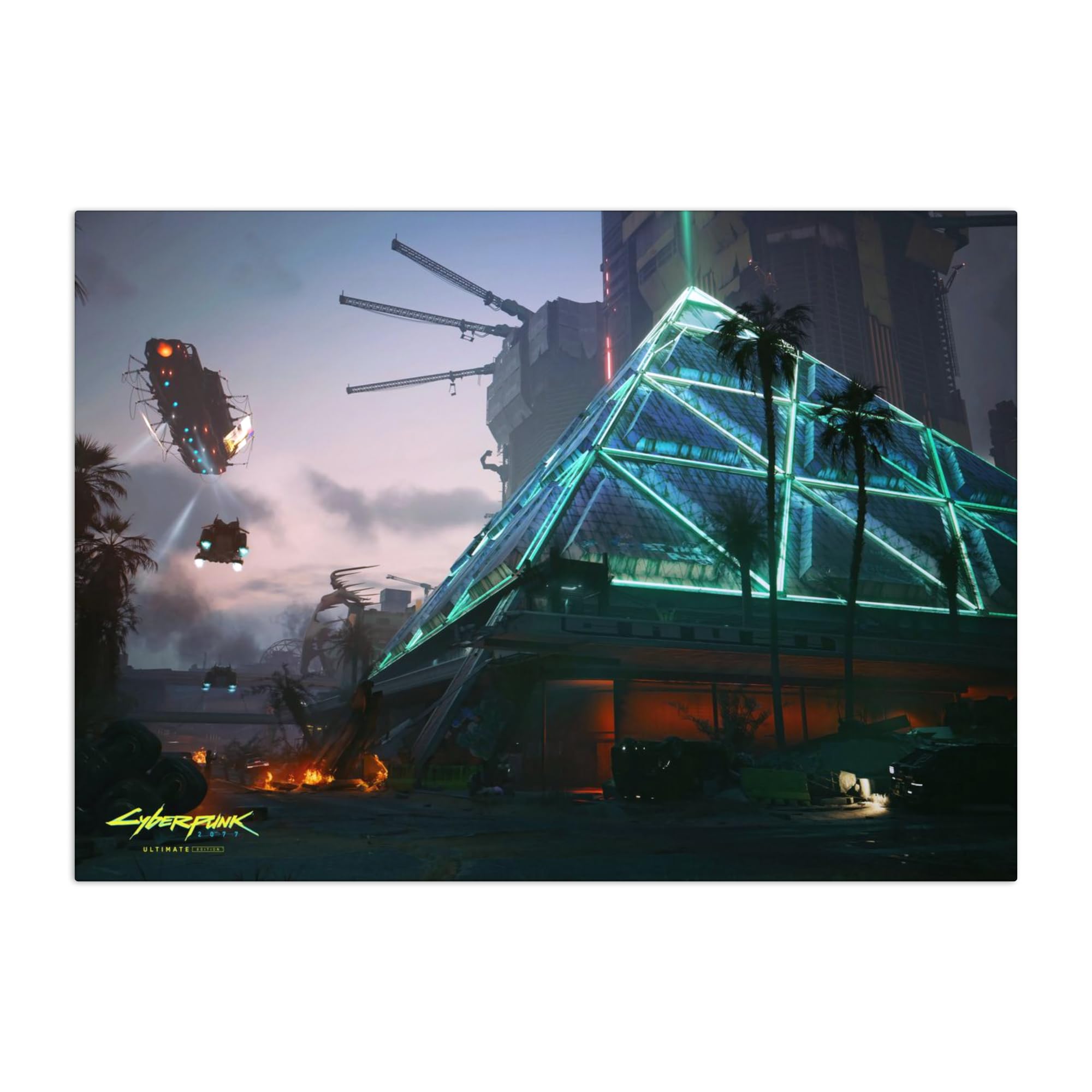 Amazon.co.jp: Displate Cyberpunk メタルポスター - アルティメット