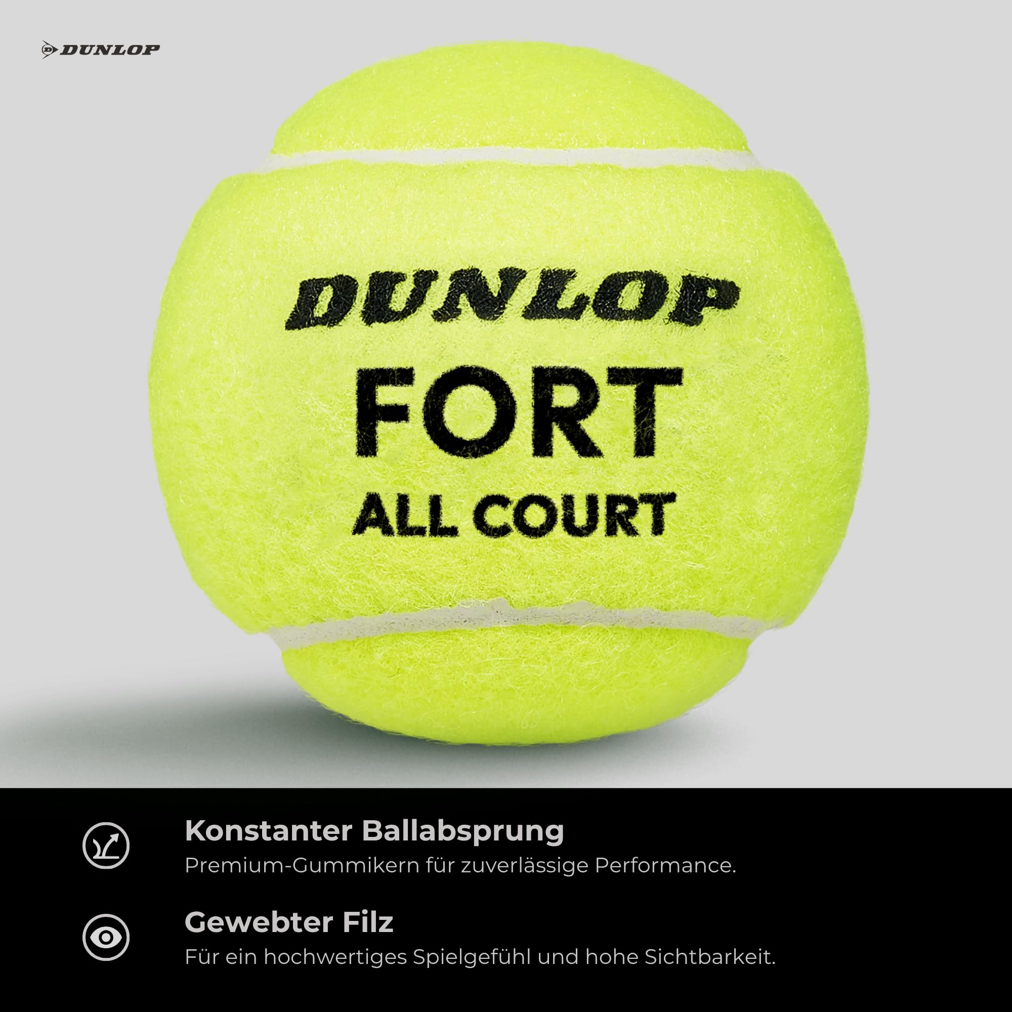 4er-dose Dunlop Fort All Court Ts 601607, Varied – Ansicht 4