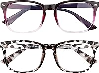Vista 16 de Paquete de 2 lentes de luz azul para mujeres y hombres, gafas de computadora
