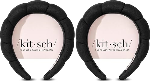 Miniatura 9 de Kitsch Cinta hinchada de tela reciclada 1pc- Negro