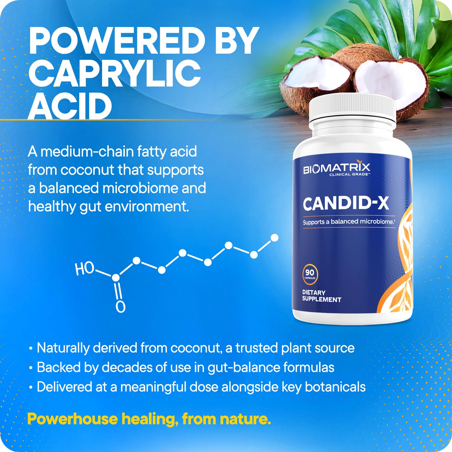 BioMatrix Candida Cleanse, Gut Health Supplement with Berberine, Candid-X — Amazon image 8