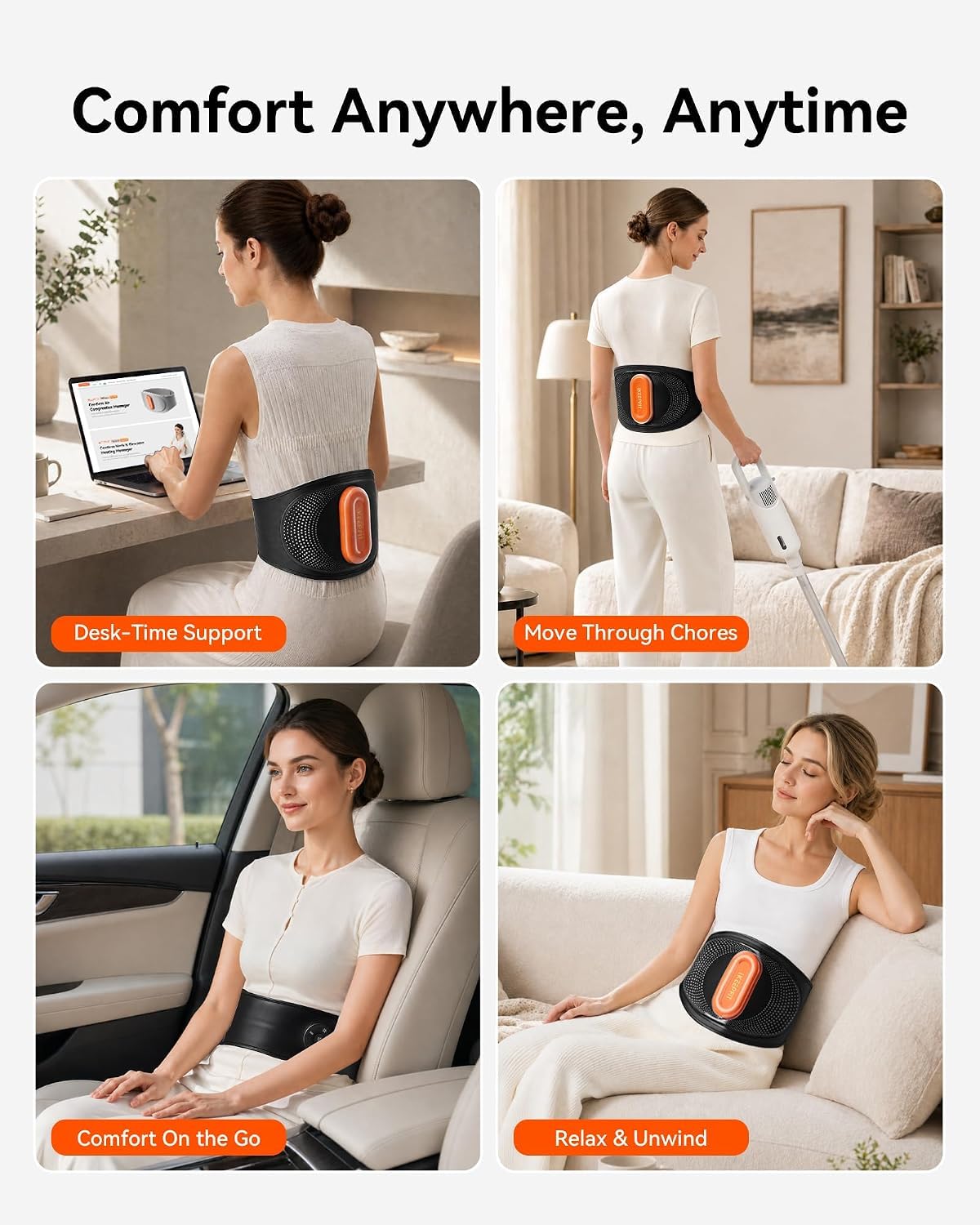 IKEEPFIT Back Massager for Pain Relief Deep Tissue, FSA Eligible HSA — Amazon image 6