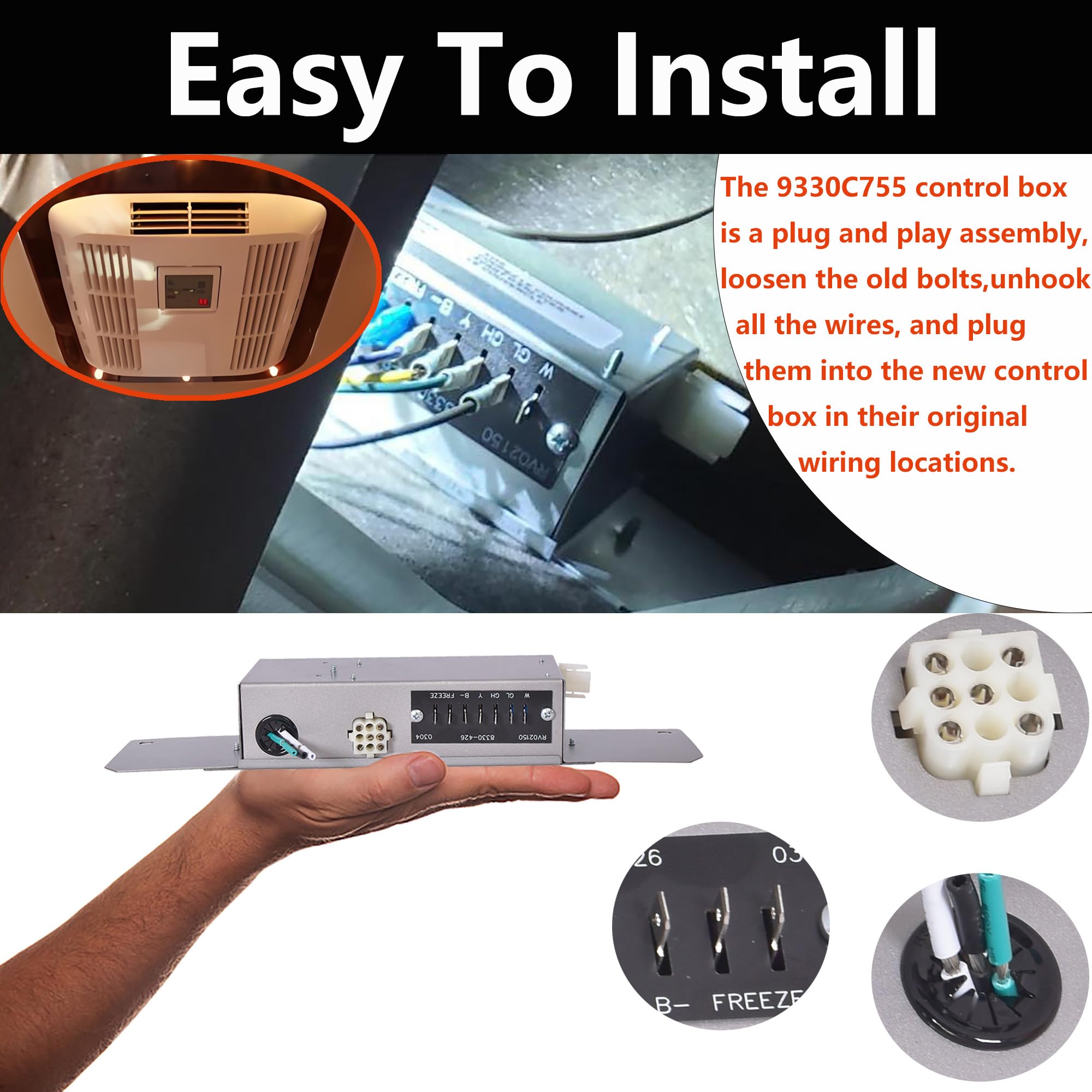 Air Conditioner Heat Ready Control Box Assembly - Replacement 9330C755