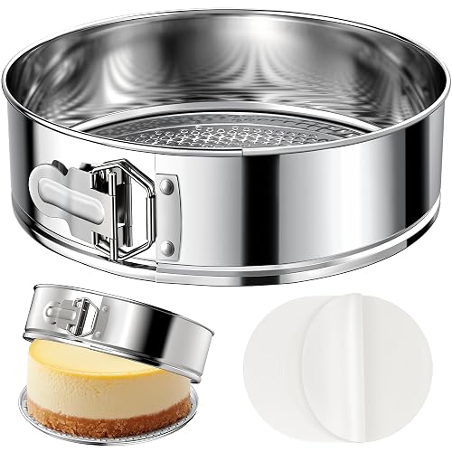 ZeroPone 9 Inch 304 Stainless Steel Springform Pan