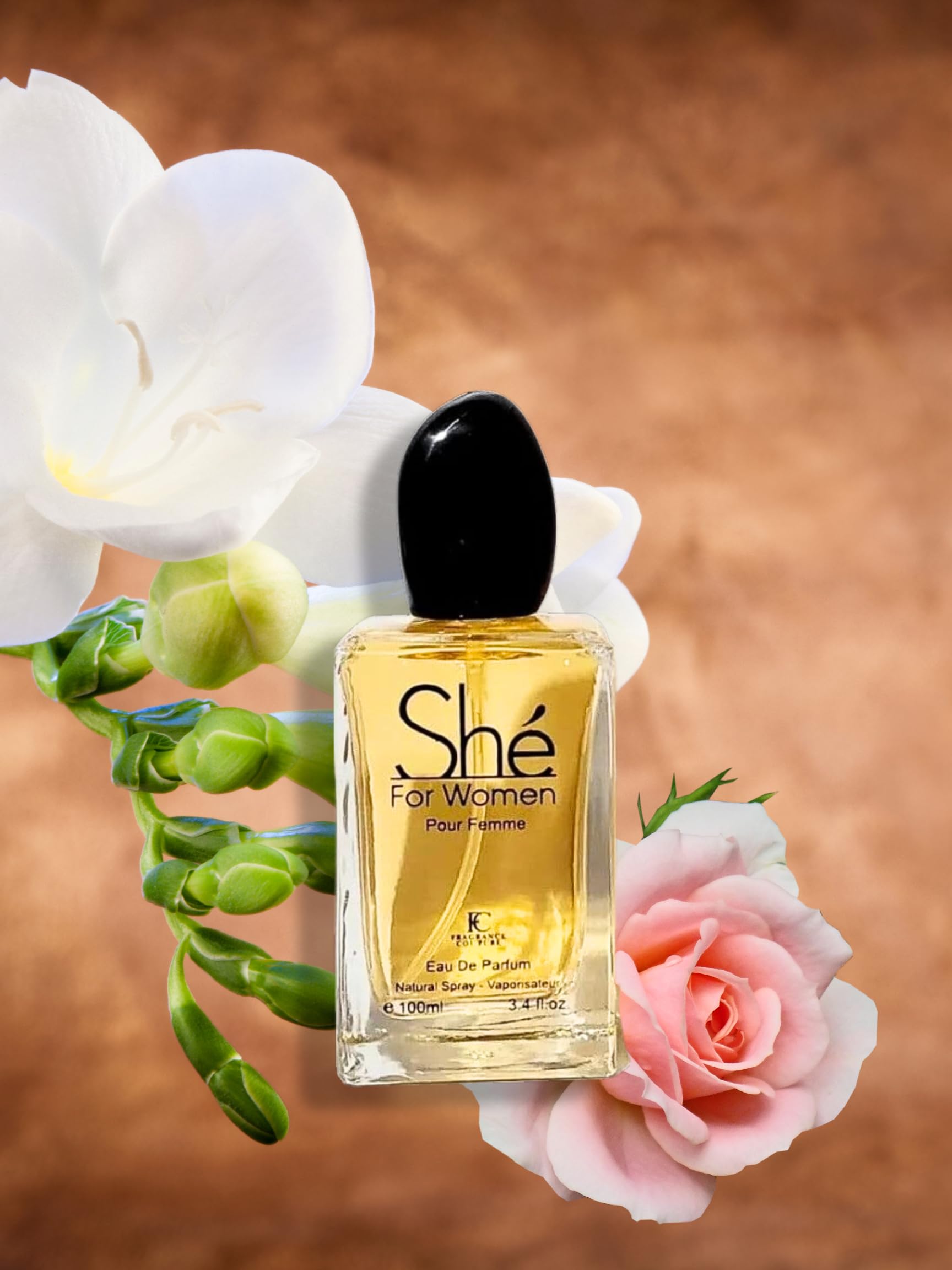 Amazon.com : SHE FOR WOMEN EAU DE PARFUM 3.4 FL. Oz. Chypre Fruity