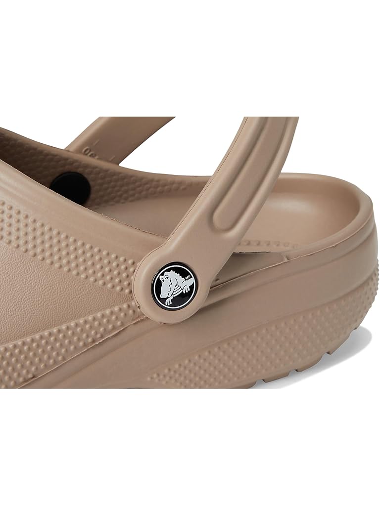 Taupe Crocs Classic Clog