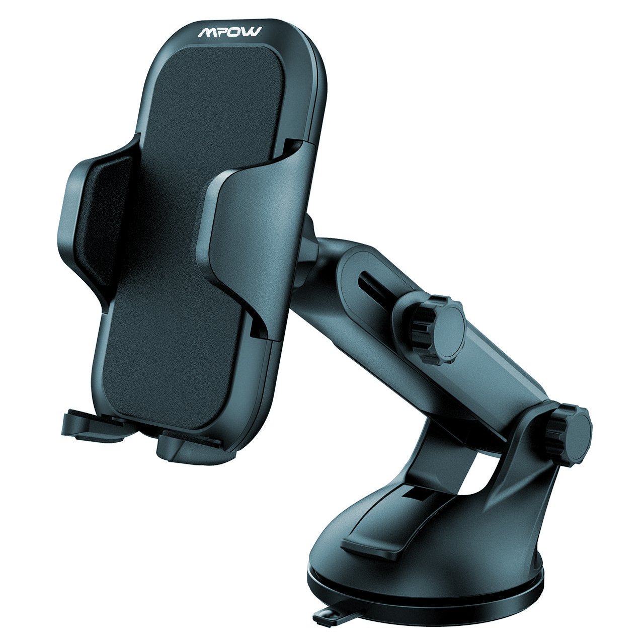 Mpow Car Phone Mount, Universal Long Arm Car Holder, Dashboard Windshield Mobile Phone Cradle iPhone X/8/7/7Plus/6s/6Plus/5S, Galaxy S5/S6/S7/S8, Google, LG, Huawei More