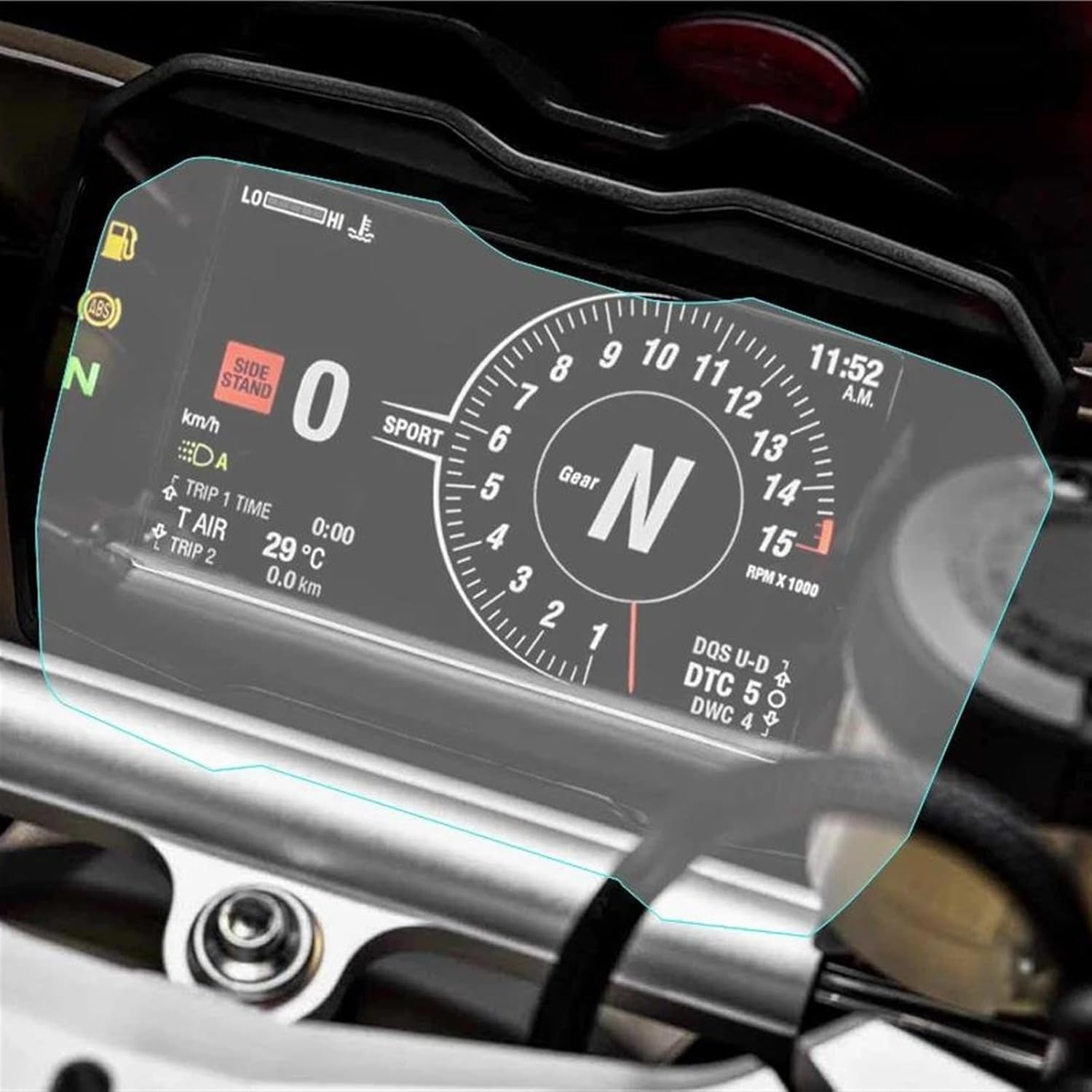 ダッシュボード保護 ドゥカティパニガーレ V4 2018 2019 2020 インストルメントクラスター画面保護フィルムダッシュボー