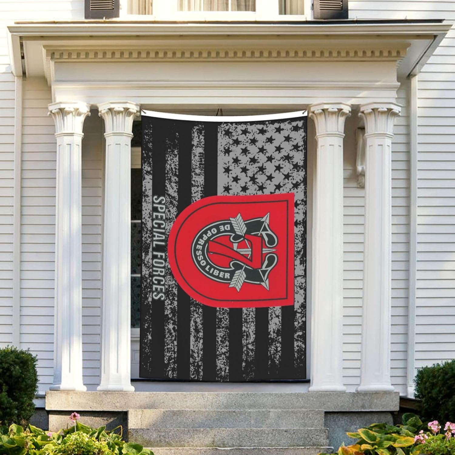 7th Special Forces Group Logo Flag 5x8 Ft Outdoor Decoration Banner Yard Flag With Grommets
