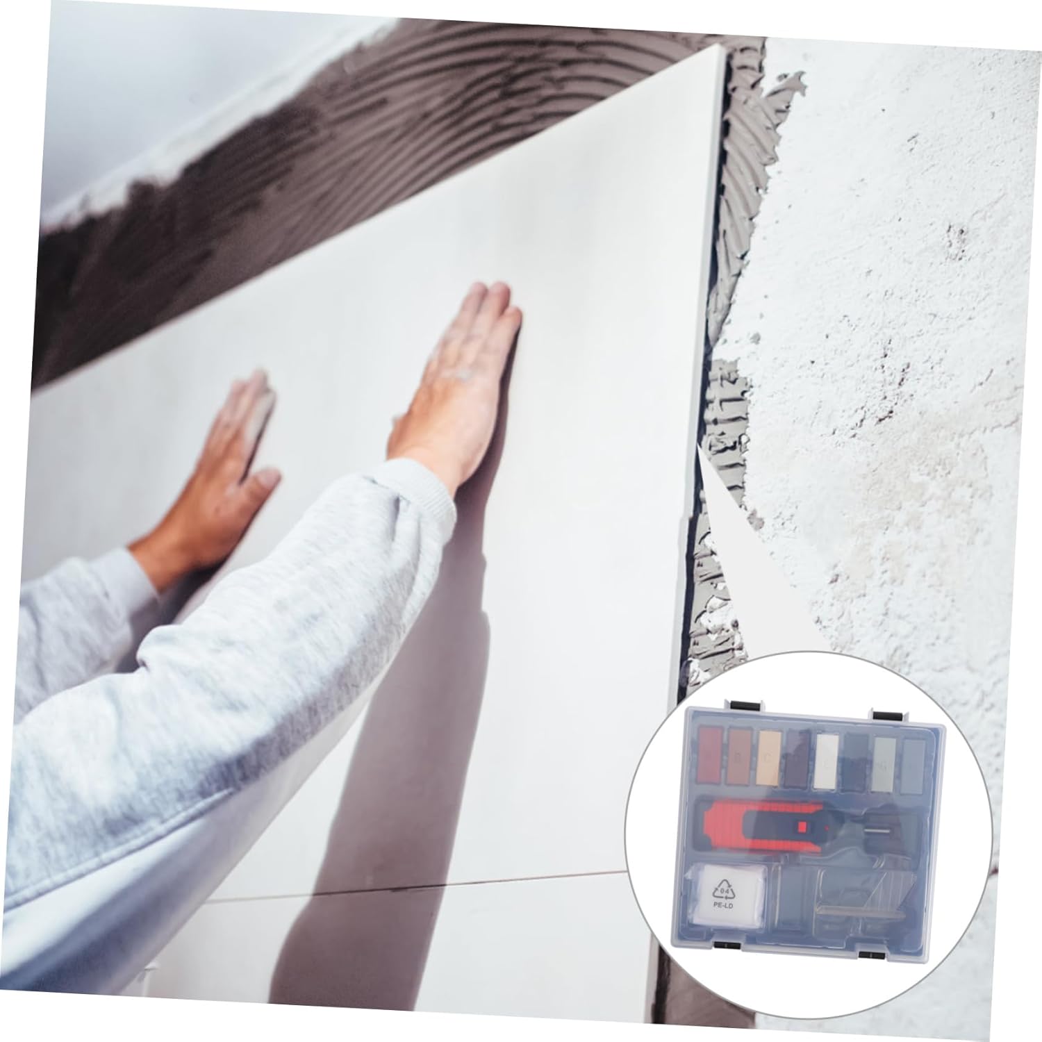 1Set Ceramic Floor Repair Kit Compact Easy Crevice and Scratch Repairs Marble and Laminate Surfaces