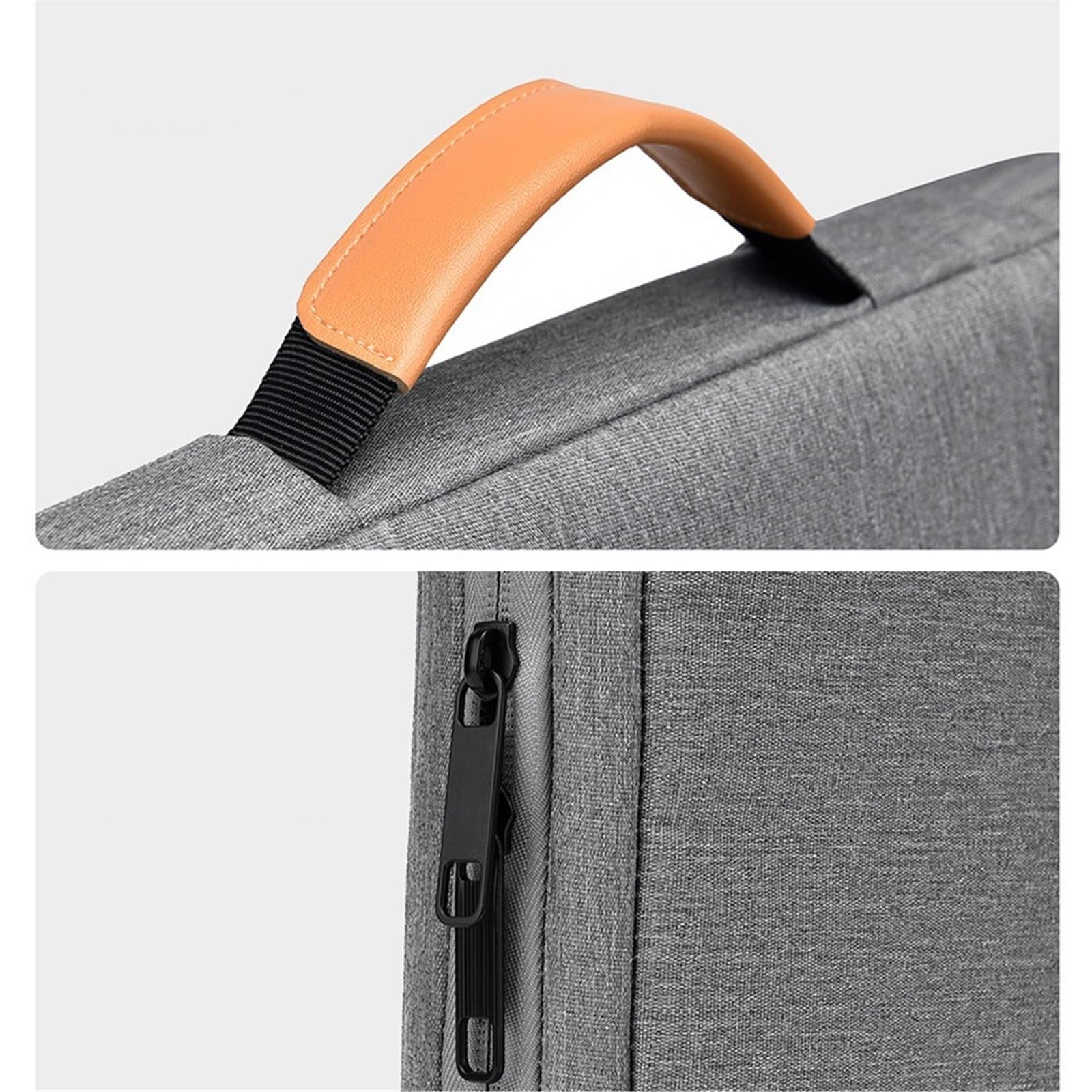 Oficina Funda protectora for ordenador portátil con asa, funda for de tela Oxford, estuche compatible Maletín