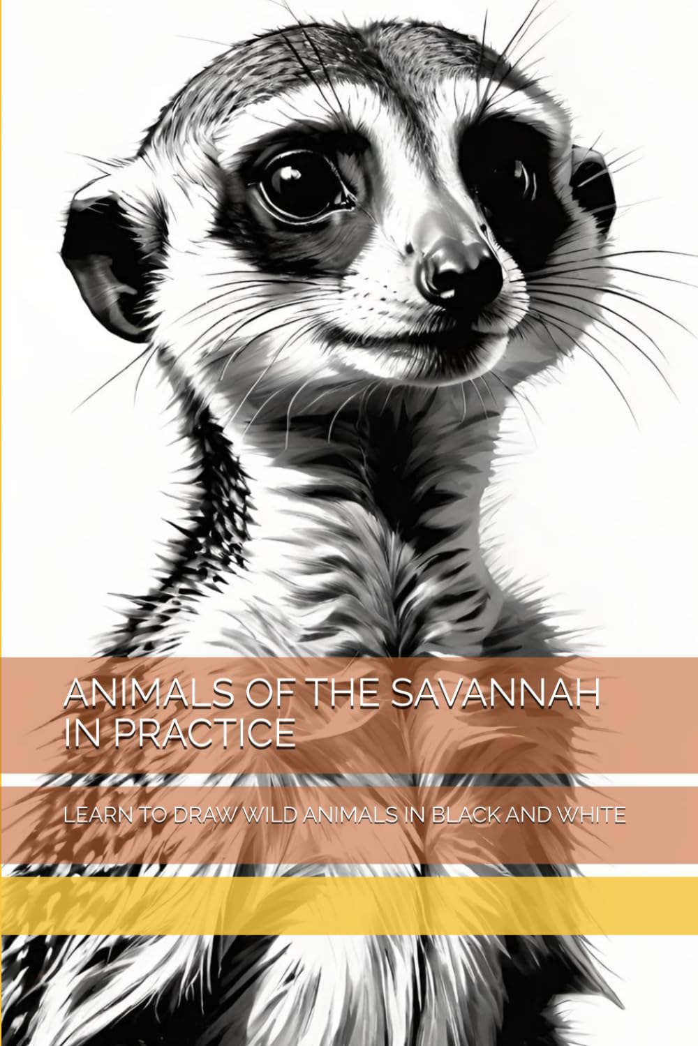 ANIMALS OF THE SAVANNAH IN PRACTICE: LEARN TO DRAW WILD ANIMALS IN BLACK AND WHITE