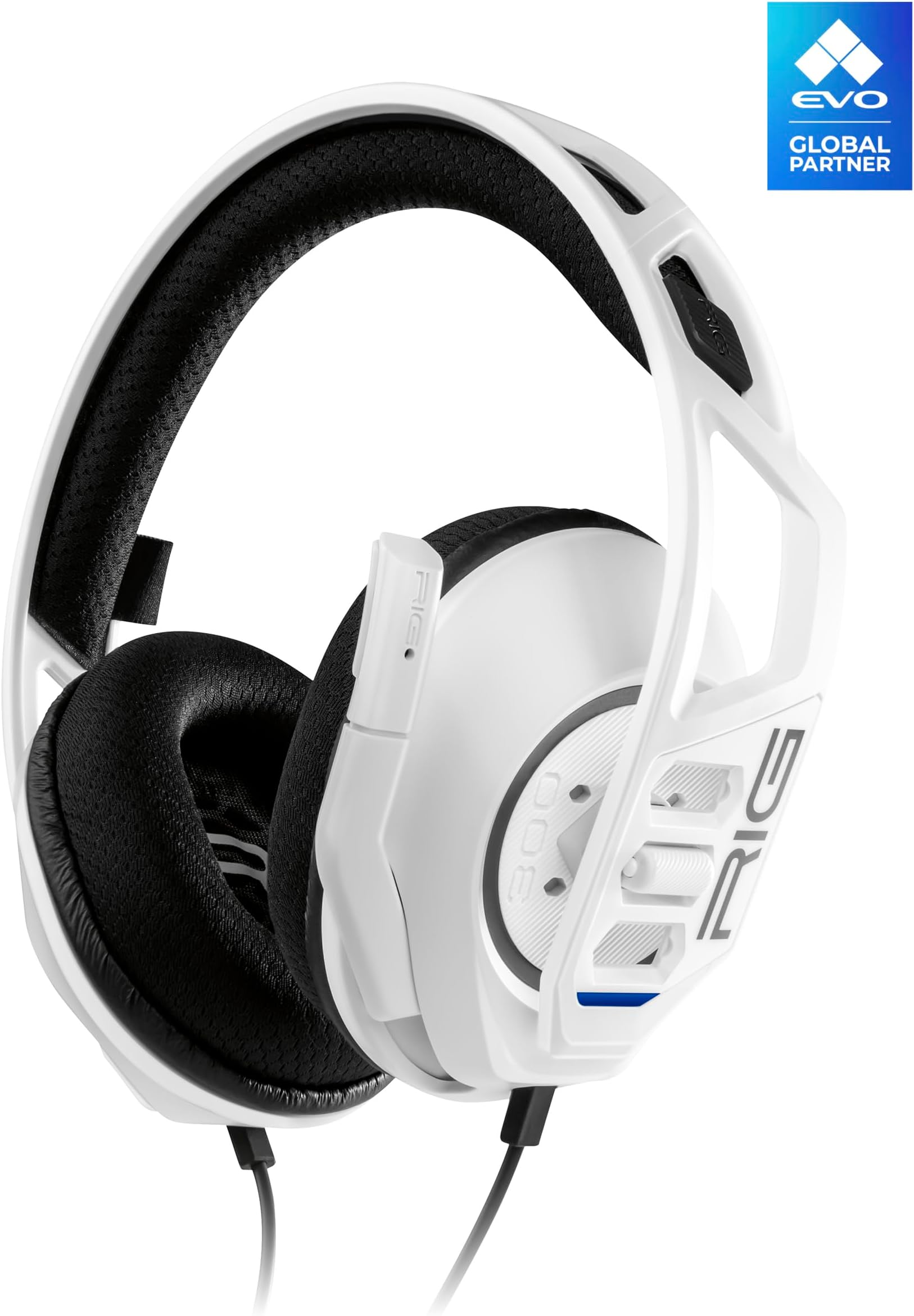 【国内正規品】NACON RIG 300 PRO HC ゲーミングヘッドセット ホワイト【PS5/4,Switch,PC,モバイル対応 】