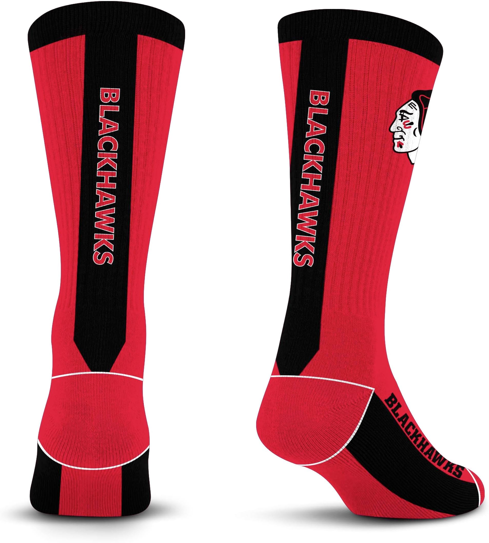 For Bare FeetFor Bare Feet NHL MVP Crew Sock Medium