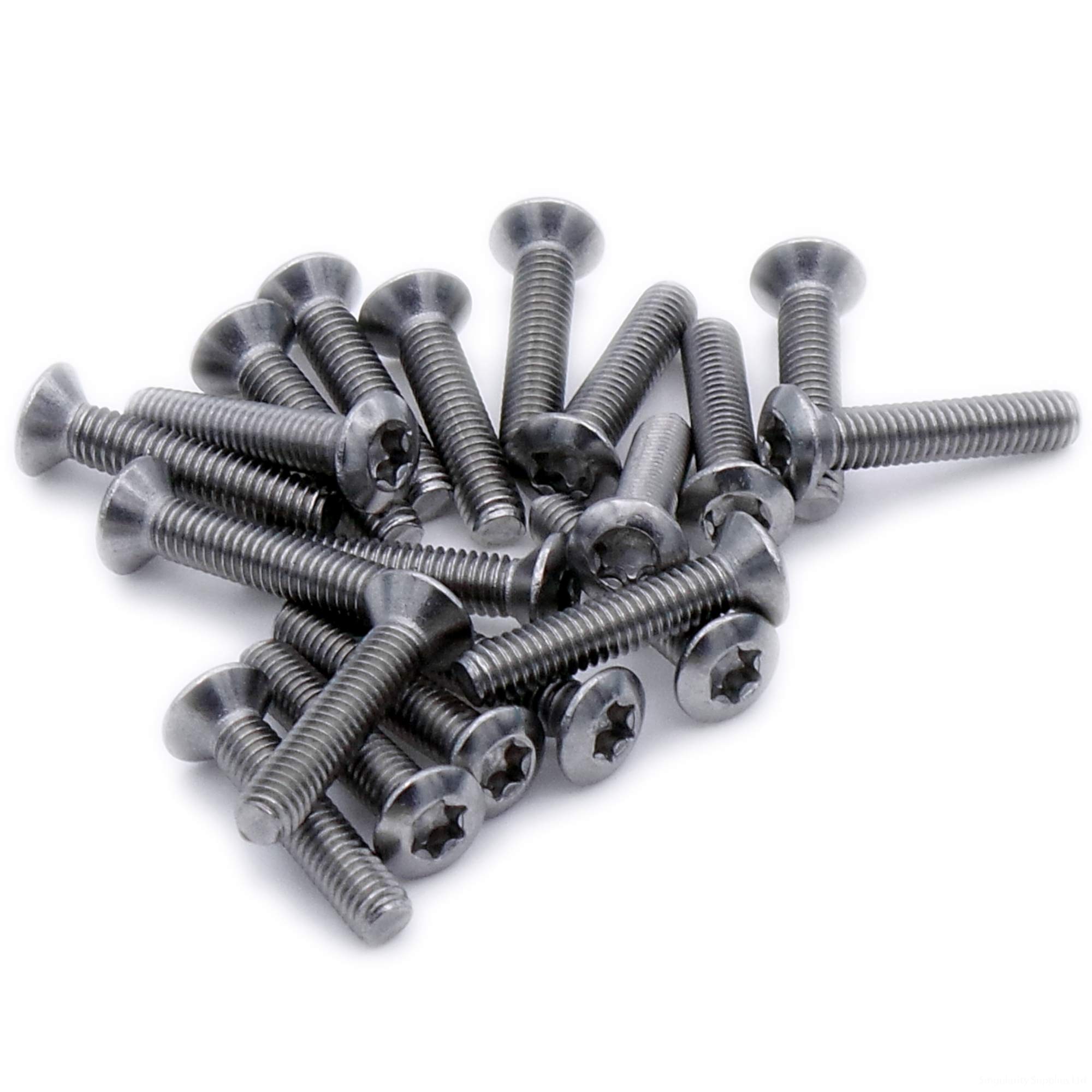 Singularity Supplies M3 (3Mm X 8Mm) Tx Socket Raised Countersunk Machine Screw (Bolt) - Stainless Steel (A2) (Pack Of 20)