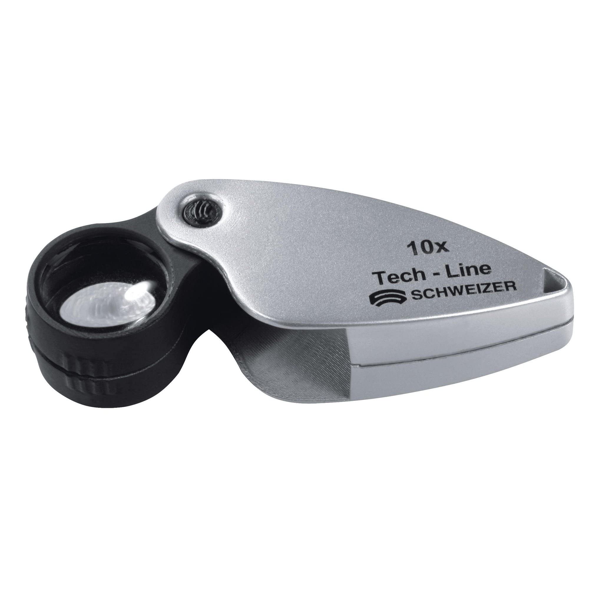 Schweizer Lupa Plegable Tech-Line 10x
