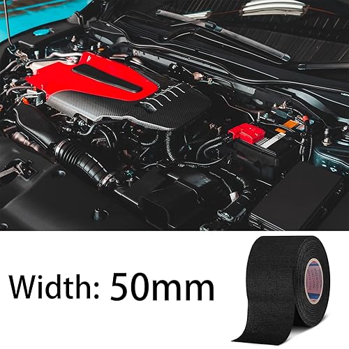 Miniatura 2 de Outus Arnés de cable eléctrico Tesa Tape Arnés de telar de cable Cinta de tela a prueba de calor para automoción Cinta de tela para protección