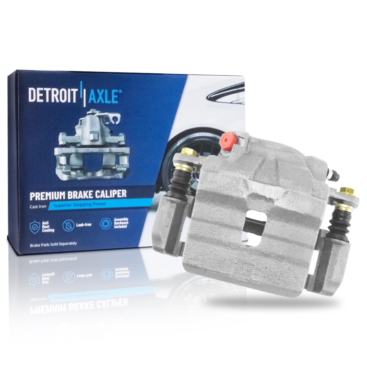 Detroit Axle - Front Right Brake Caliper for 1999-2004 Chevrolet Tracker