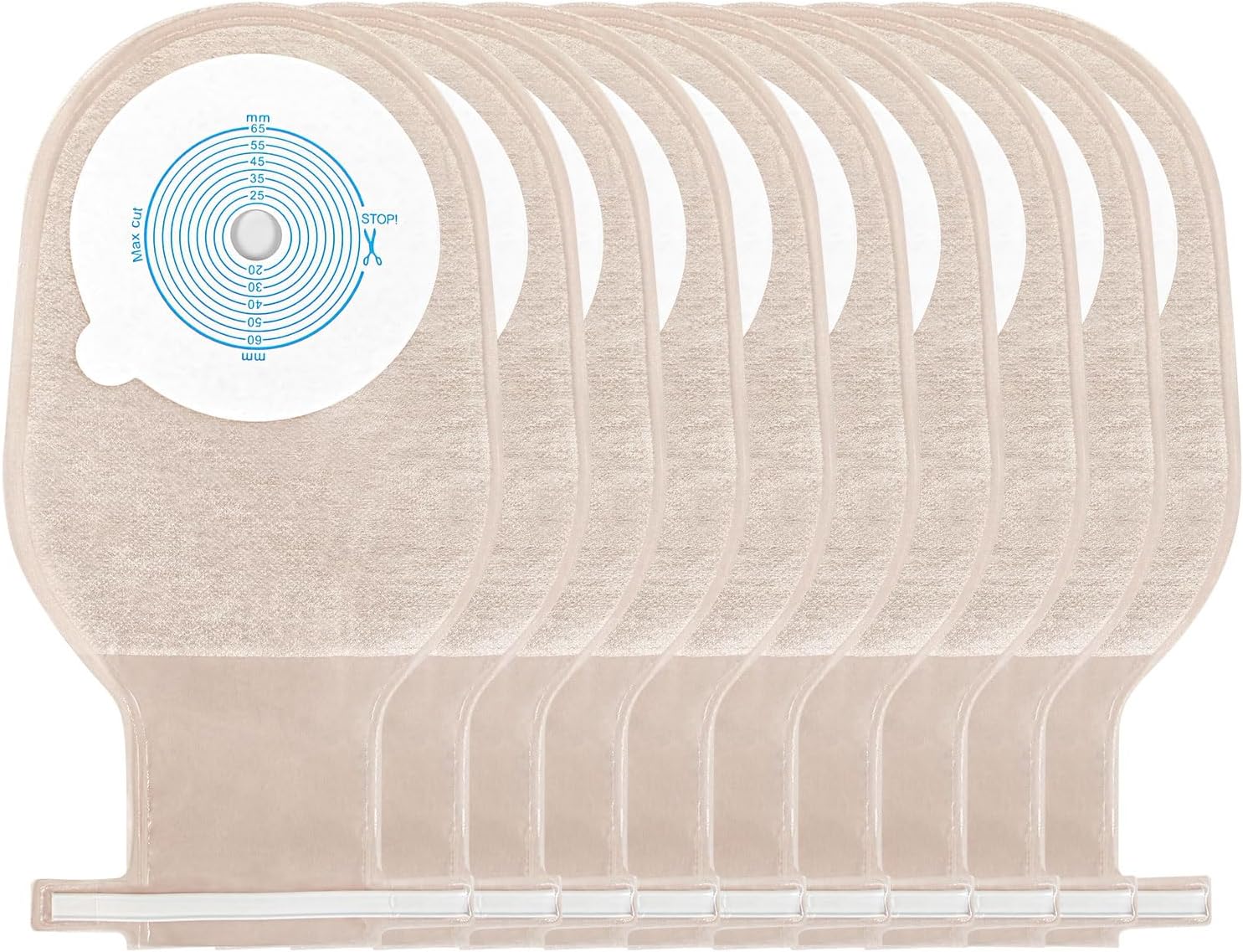 CELECARE Colostomy Bags 20 PCS, OnePiece Pouching Ostomy