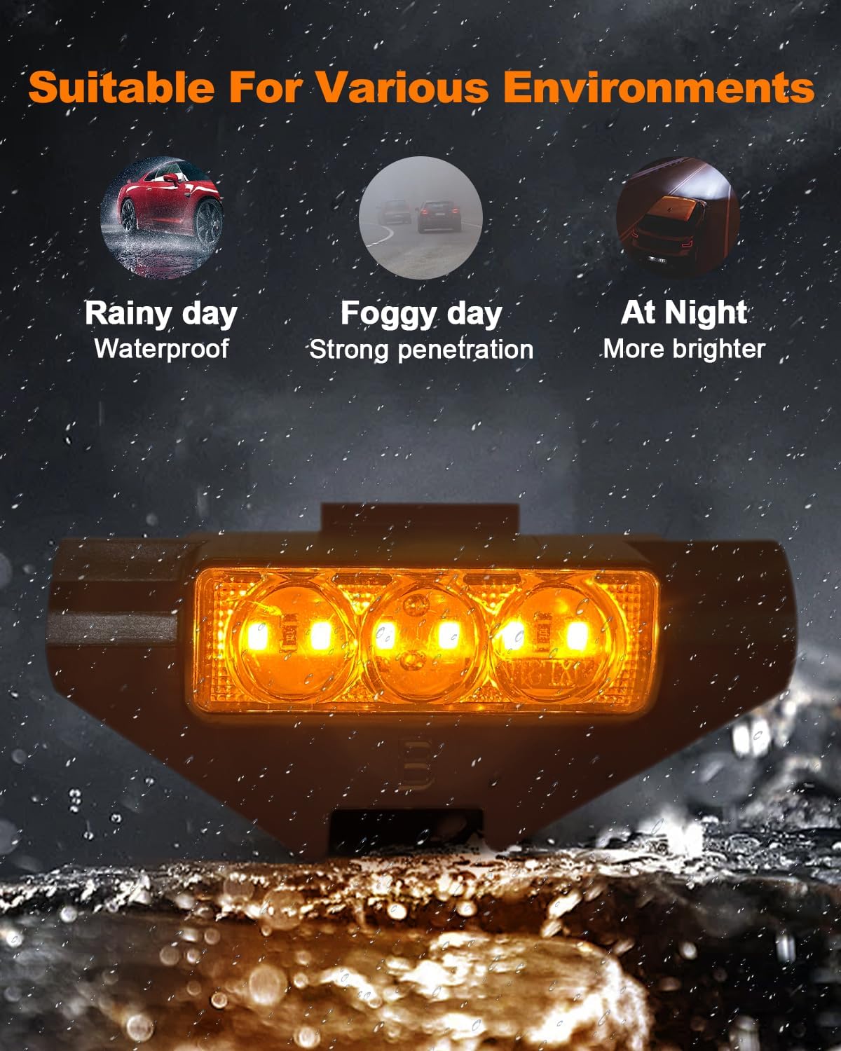 LED Grille Lights for 2022 2023 2024 Nissan Frontier Grill Lamp for Frontier S SV Pro4x OEM Grill Raptor Light Amber