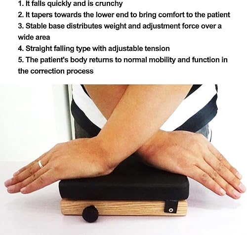 Miniatura 6 de Tablero de velocidad quiropráctica, tabla de velocidad de caída, herramienta quiropráctica de corrección de articulaciones de extremidades portátil,
