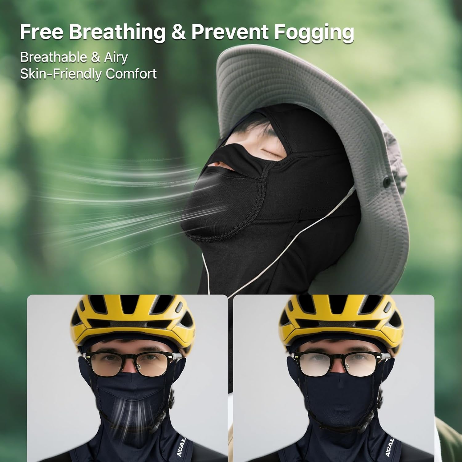 Balaclava Ski Mask Waterproof Anti-Fogging Windproof Winter Gear Thermal Face Mask for Men Women image 4