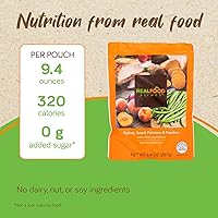 Vista 7 de Real Food - Comida mezclada con puré de salmón, avena y calabaza para tubos de alimentación, bolsa de 9.4 onzas (paquete de 12 bolsas)