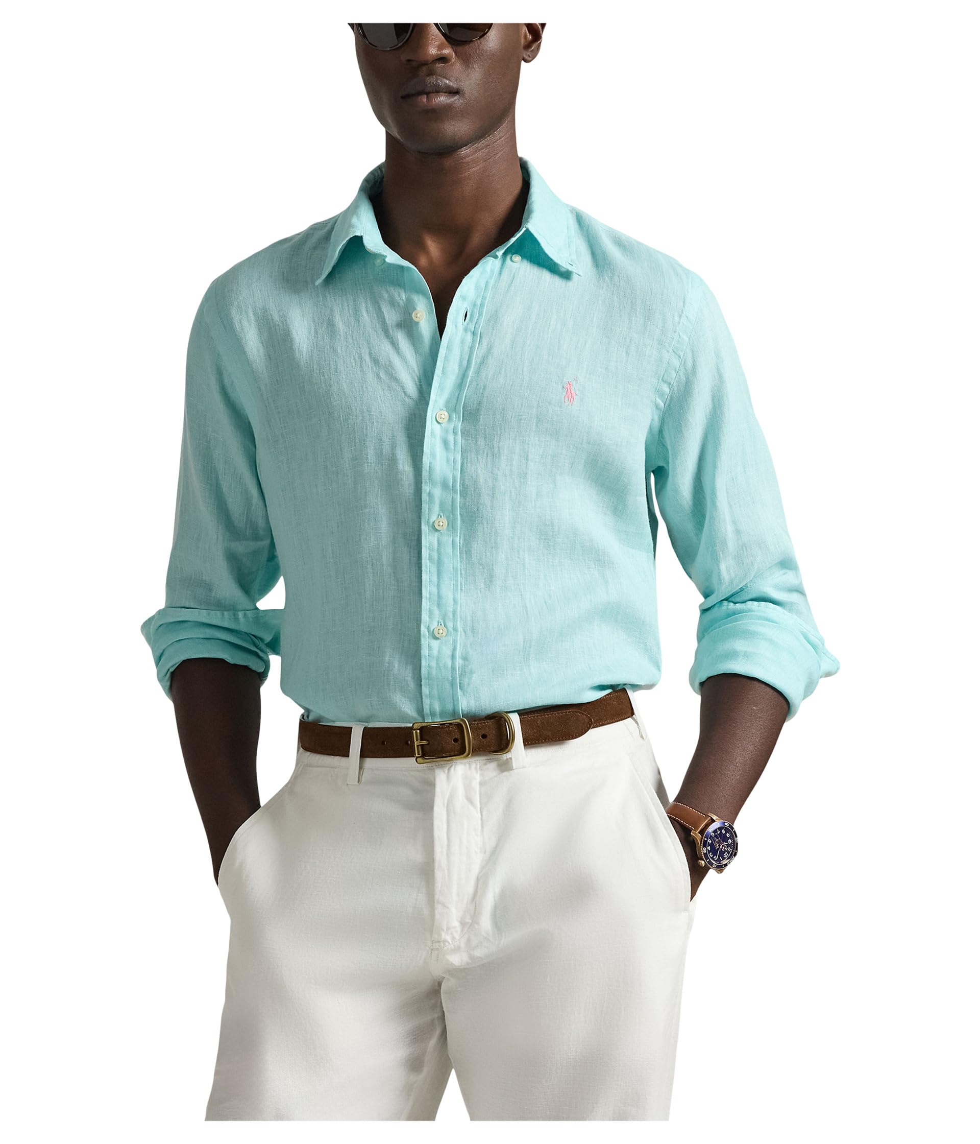 Men's Long Sleeve Linen - Classic