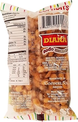 Miniatura 2 de Prodiana Cornbits - Bocadillo de lima de 4.30 oz - Elotitos con Limon (paquete de 14)