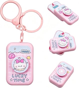 Fidget Slider Toy for Adults, Stress Relief EDC Push Card Fidget Toy Pink