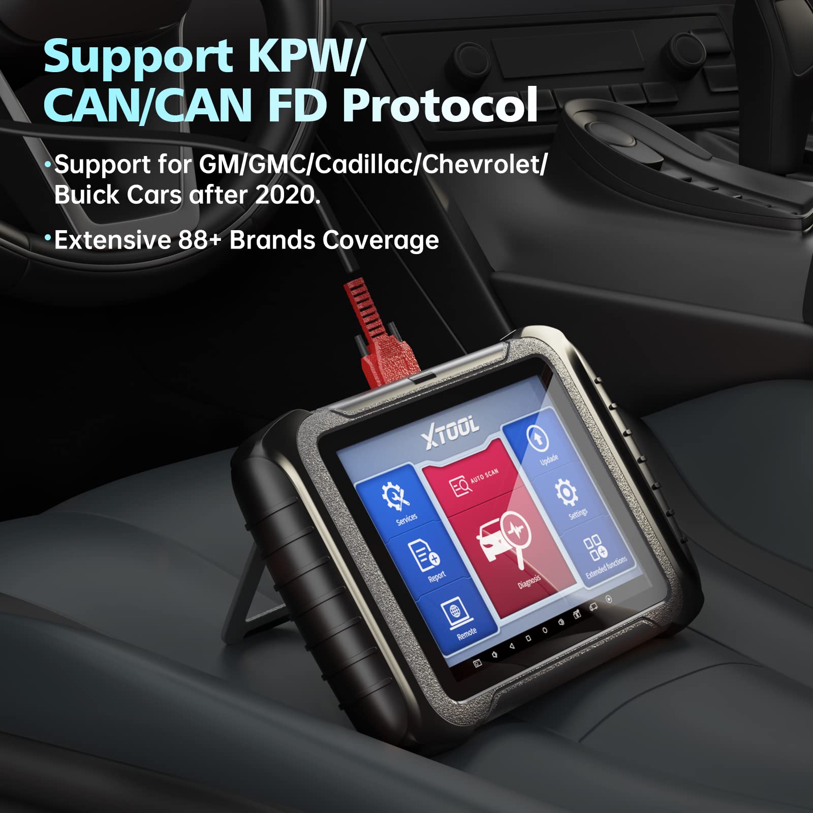 Buy XTOOL D8 Automotive Diagnostic Scan Tool 2022 Newest with ECU