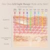 LumaLux Face Pro LED Light Therapy Mask by Project E Beauty | 800 LEDs | 7 + 2 Colors 460nm ~1072nm | Red + Infrared + Deep Infrared High Power LED Face Mask | Skin Rejuvenation | (Lumalux Face)