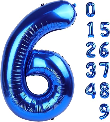 Vista 336 de Globos de números 0 de 40 pulgadas, globos negros de números para números 10, 20, 30, 40, 50, 60, 70, 80, 90, 100, globos de números 10, 20, 30, 40