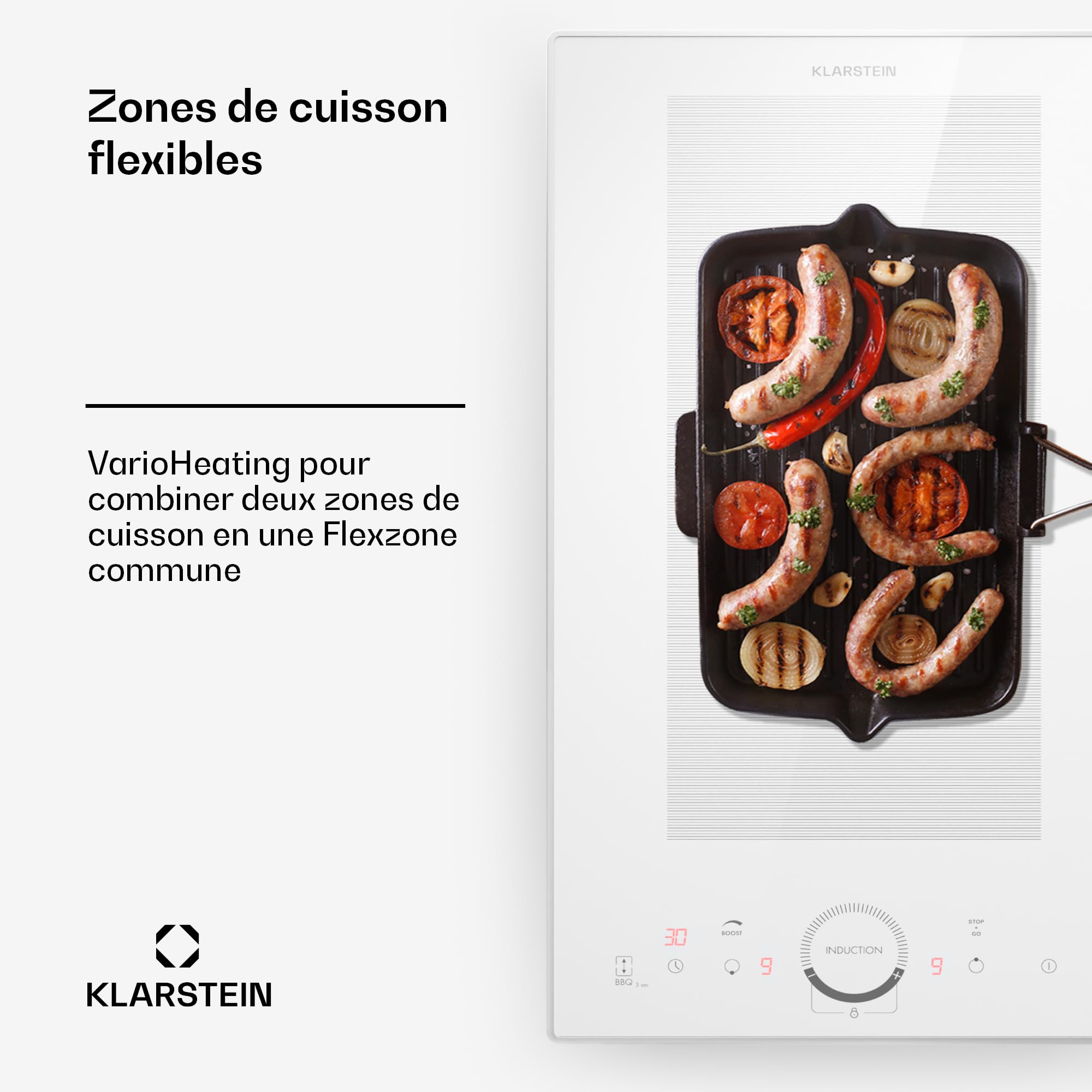 Klarstein Plaque Induction Plaque De Cuisson à Induction 3 Feux De 7000w Table De Cuisson A Induction Minuterie Blanc 90294909 Klarstein Plaque Induction Plaque De Cuisson à Induction 3 Feux De 7000w Table De Cuisson A Induction Minuterie Blanc 90294909