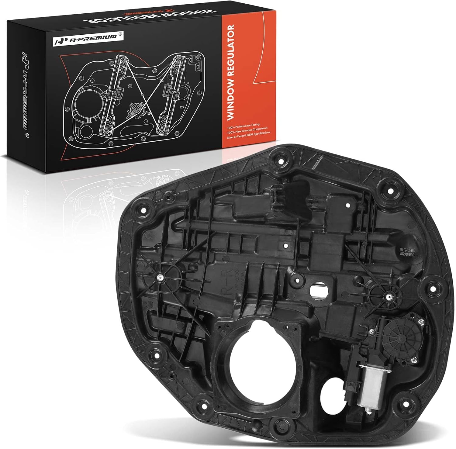 A-Premium Power Window Regulator with Motor Rear Passenger Side Compatible with Kia Optima 2011 2012 2013 2014 2015