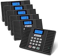 SANZUCO 60D Wireless Intercom for Home & Business: Hands-Free Full Duplex, 1400ft Long Range, Expandable 18 Units per Channel