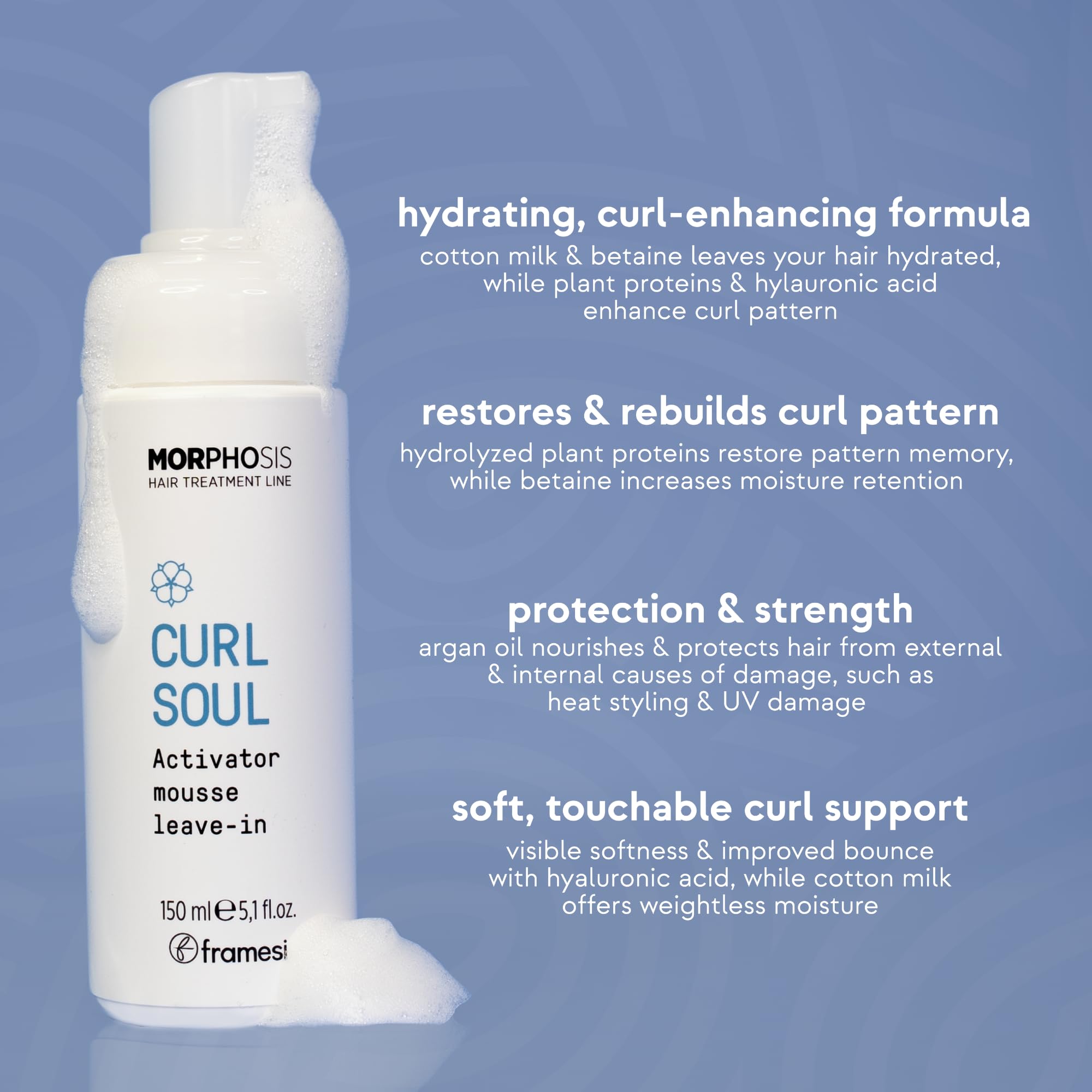 MORPHOSIS Curl Soul Activator Mousse Leave-in