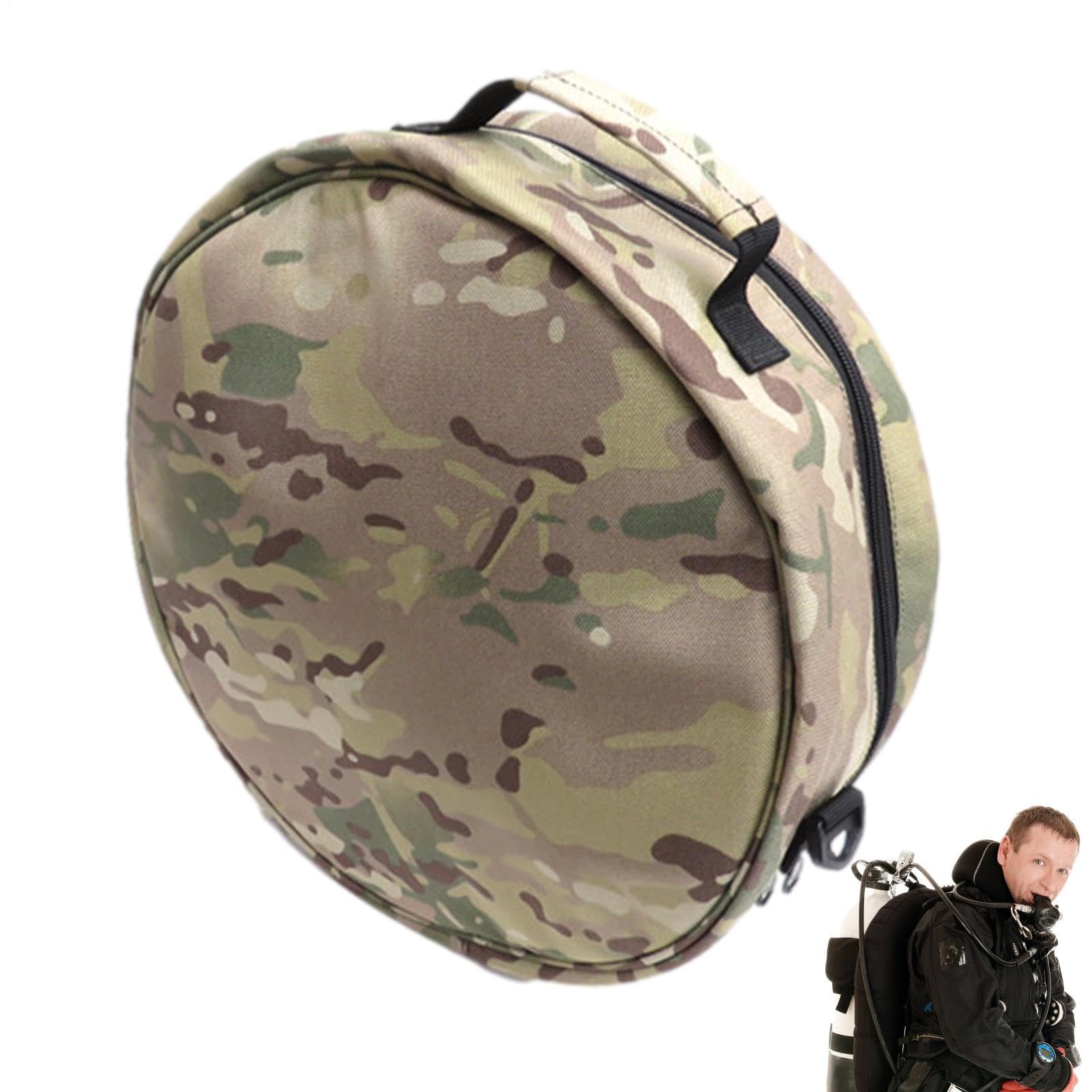 Sac à dos rembourré pour équipement de plongée avec fermeture éclair et bandoulière amovible pour la protection