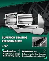 Vista 5 de SCITOO 19B2661 Pinza de freno de disco delantera derecha con soporte para Acura para ILX, para Honda para Accord/para Civic/para CR-Z/para ajuste